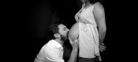 Shooting "Femme enceinte" (Damien & Kristel)