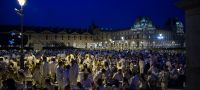 Edition 2015 du dîner en blanc - Carrousel du Louvre