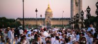 Edition 2014 du dîner en blanc - Pont Alexandre III