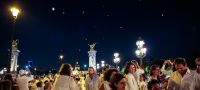 Edition 2014 du dîner en blanc - Pont Alexandre III