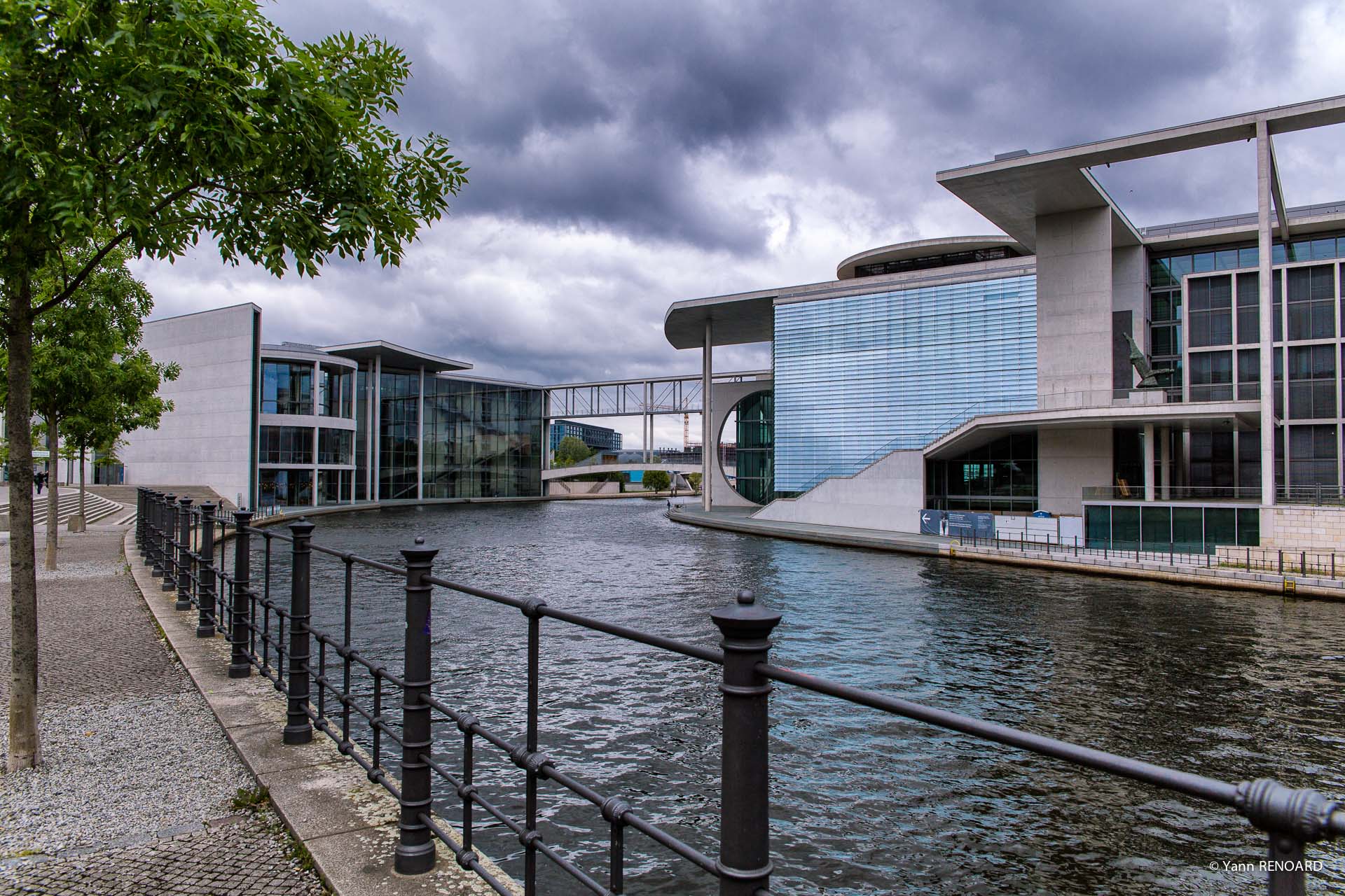 Bibliothèque du Parlement, le long de la Spree (Berlin) - Marie-Elisabeth-Lüders-Haus