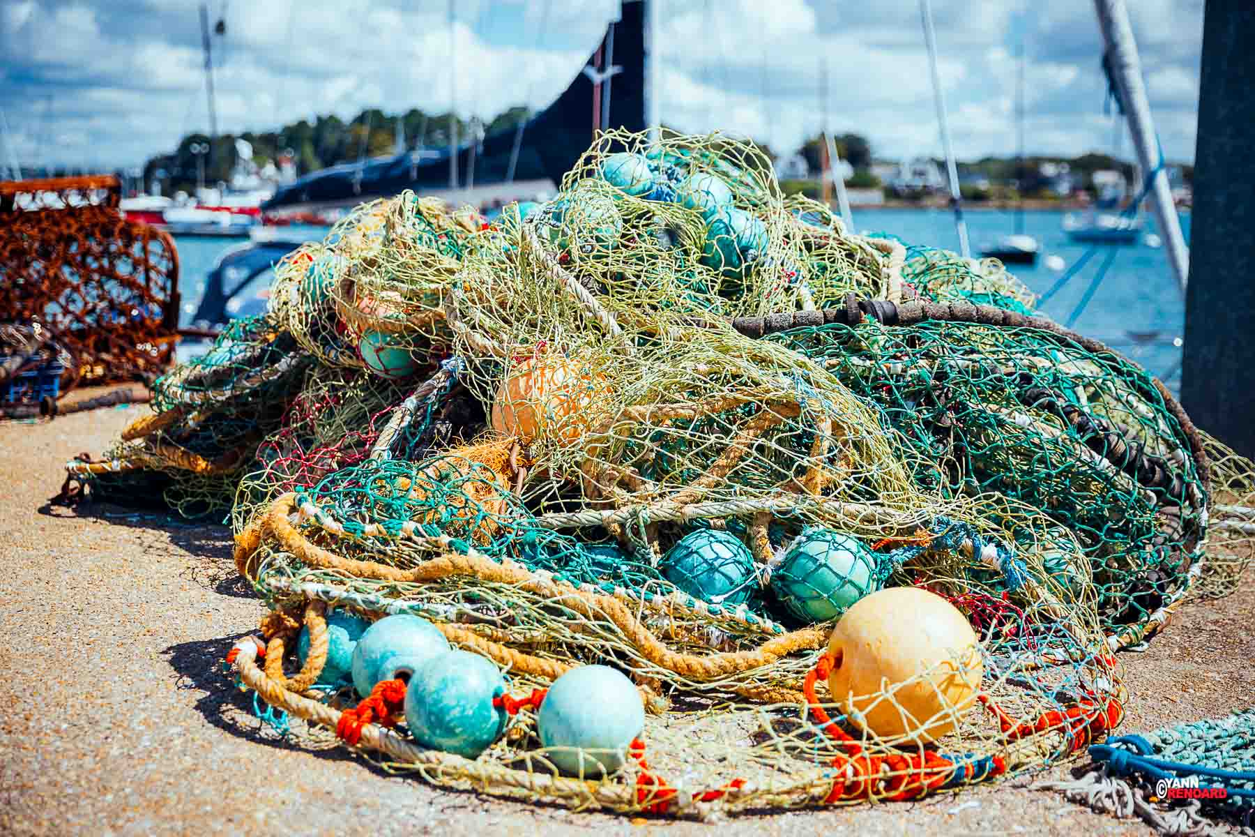 Filets de pêche - La Trinité sur Mer