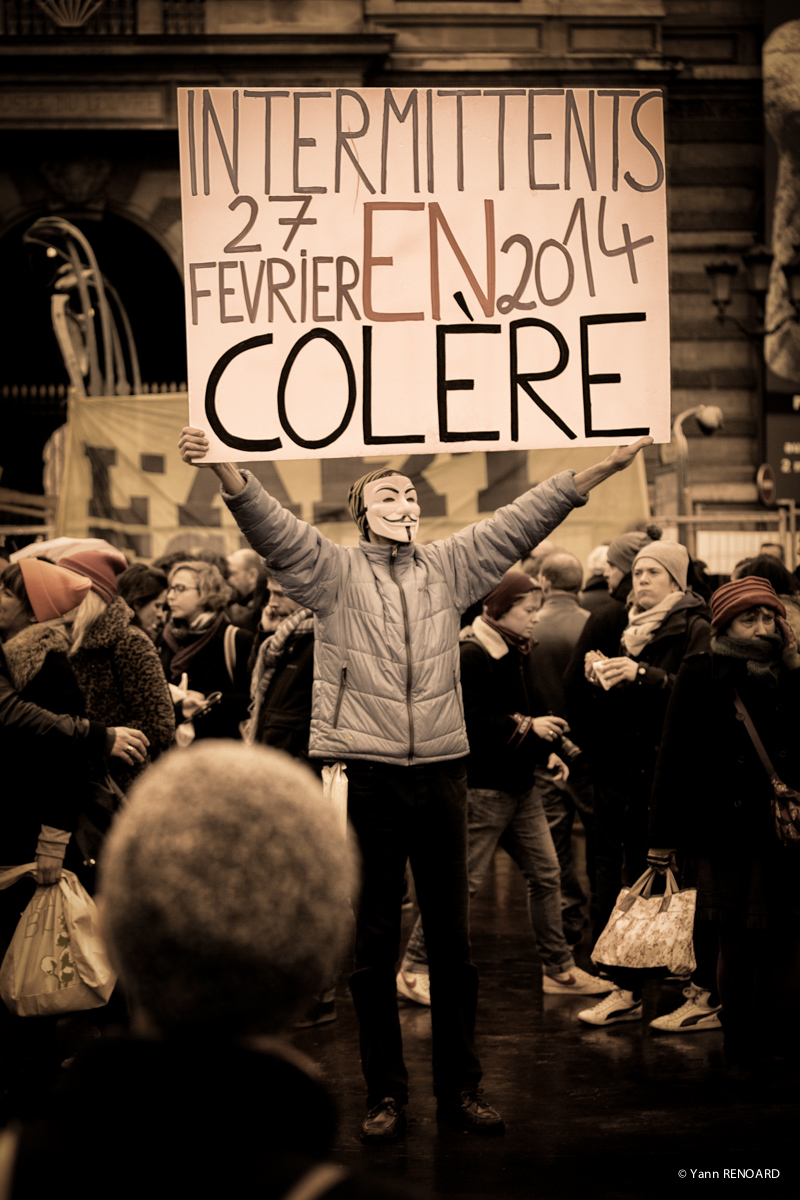 Intermittents en colère